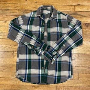J crew Men’s Flannel Slim fit shirt Size S